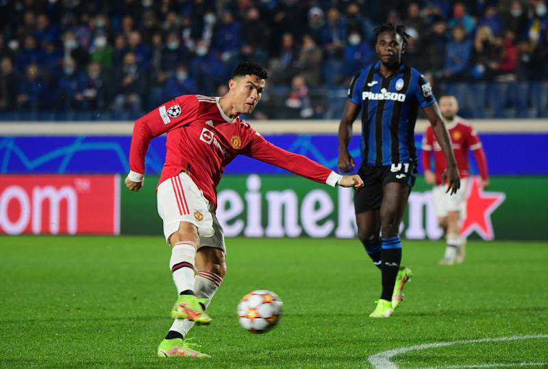 Cristiano Ronaldo rescues Manchester United yet again with late goal at Atalanta