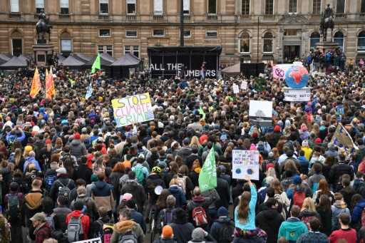 Glasgow braces for climate protests on global day of action