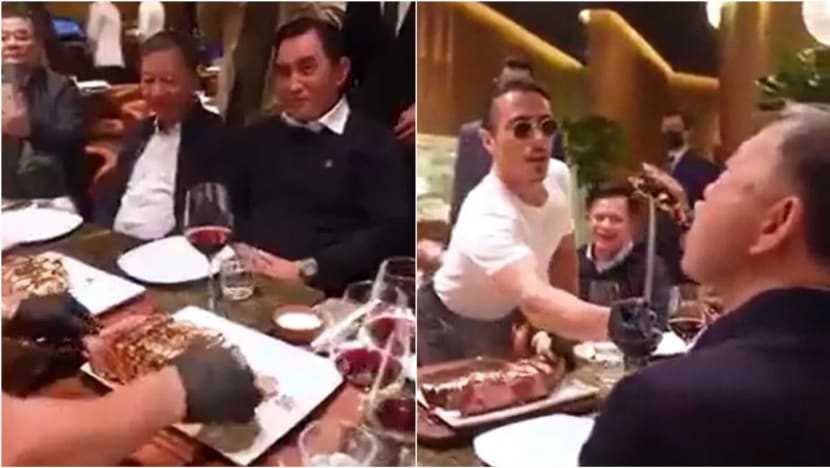Vietnam gets angry over minister's gold-leaf steak
