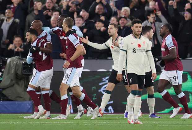 Liverpool's 25-Game Unbeaten Ended By West Ham