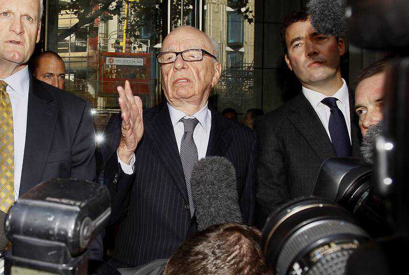 News Corp's Murdoch makes rare comments on Google, Trump and Facebook