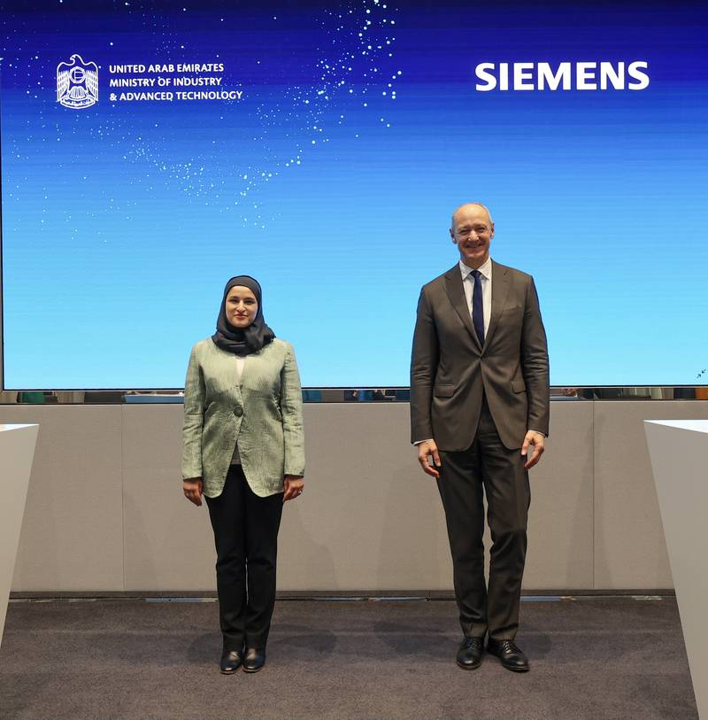 UAE works with Siemens to speed up digital transformation of industrial sector