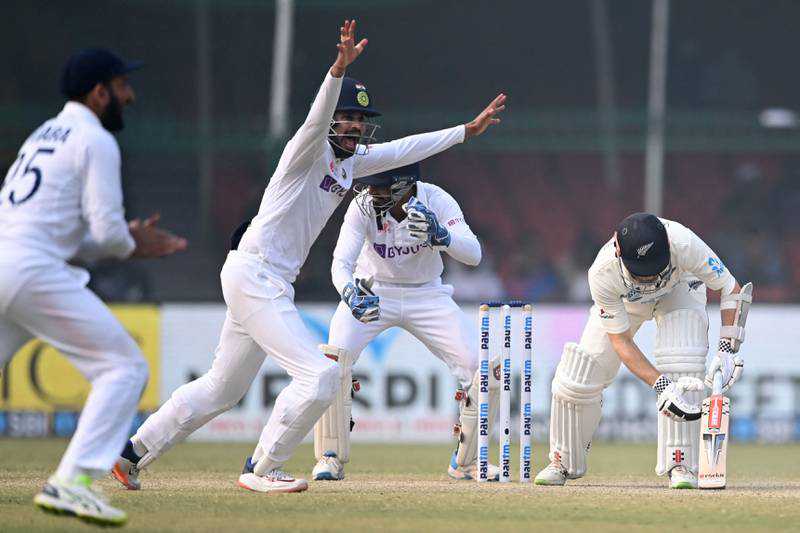 India left frustrated after missing out on first Test win against New Zealand