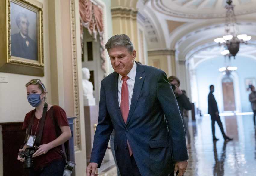 Manchin can't support Dems' $2 tril bill, potentially dooming it
