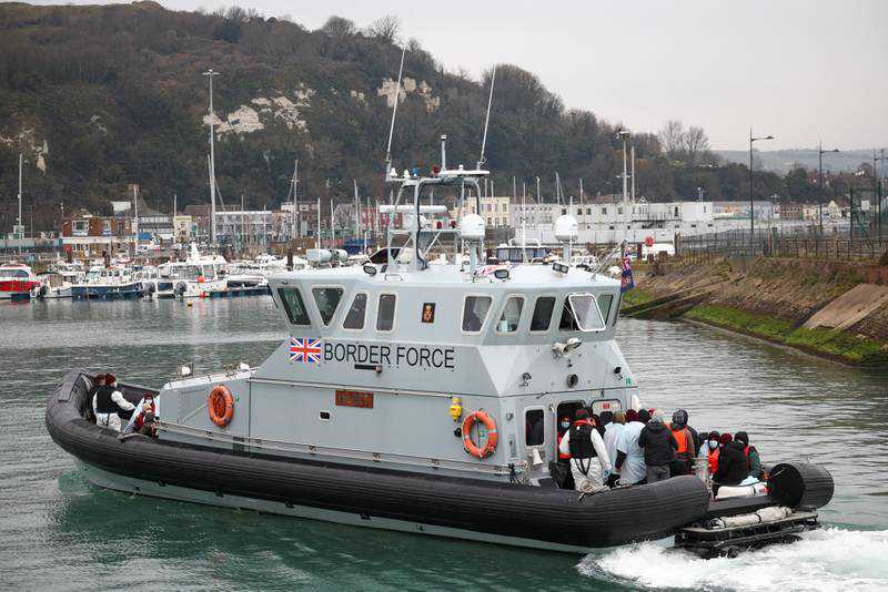 67 people cross English Channel on Christmas Day