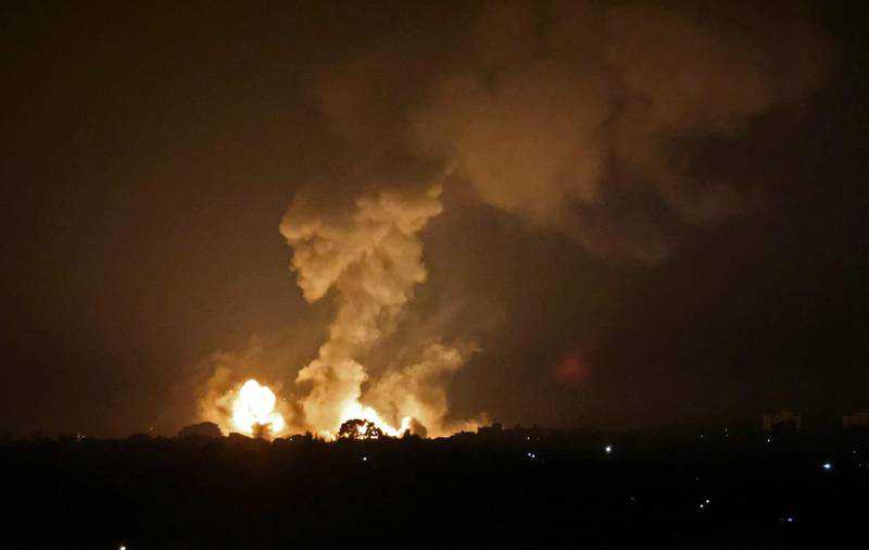 Israeli strikes hit militant targets in Gaza after rocket fire