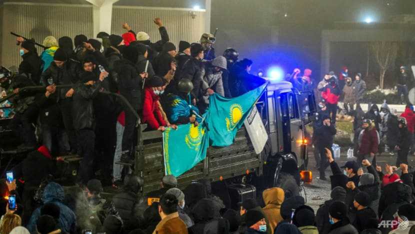 'Old man out!': Anger in Kazakhstan focuses on ex-leader