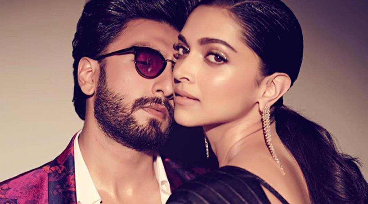 In matching outfits, Deepika Padukone and Ranveer Singh take couple style to the next level