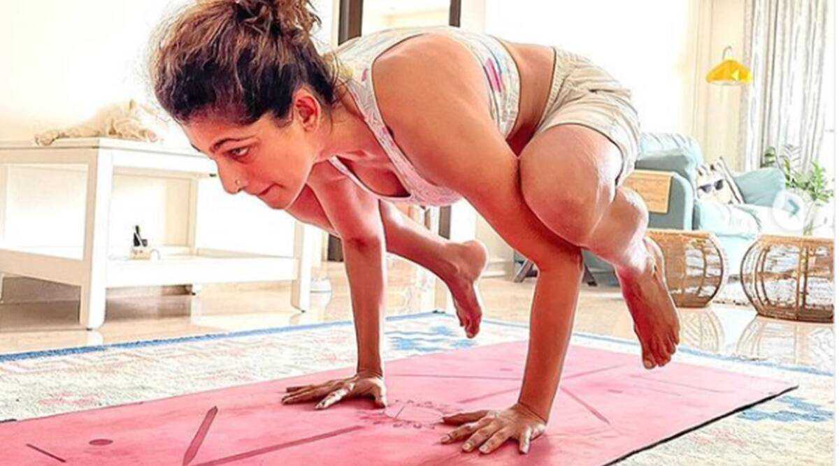 Kubbra Sait nails yoga asanas like a boss, ‘one stretch at a time’