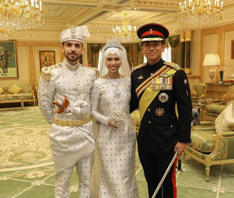 Sultan of Brunei's daughter Princess Fadzilah weds in lavish 10-day ceremony