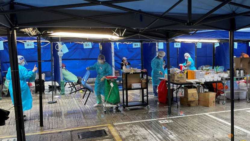 Hong Kong ramps up isolation facilities including at cruise terminal to battle COVID-19