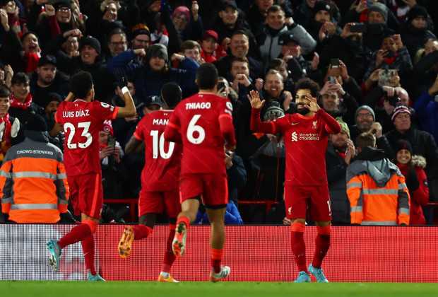 Ruthless Liverpool Cut Man City's Lead With 6-0 Triumph