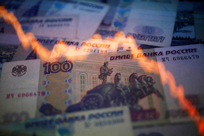Russia's rouble plunges to record new low following tighter sanctions