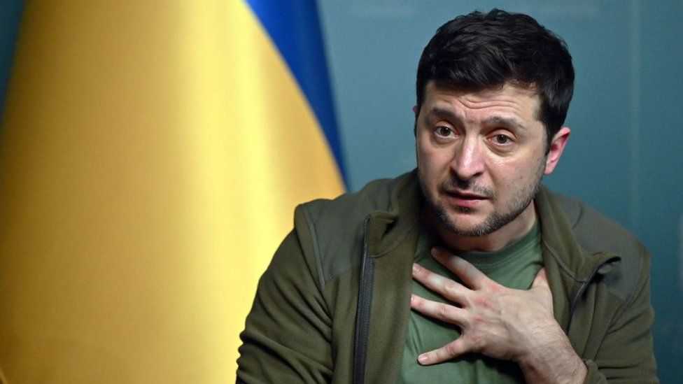 War in Ukraine: Zelensky slams Nato over rejection of no-fly zone