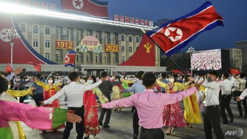 North Korea marks founder's birth without a military parade