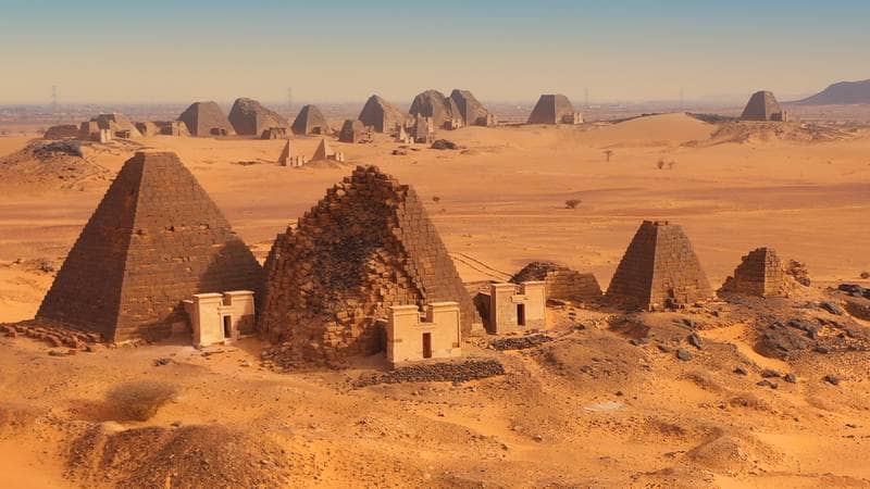 Google offers virtual tours of Sudan’s Pyramids of Meroe
