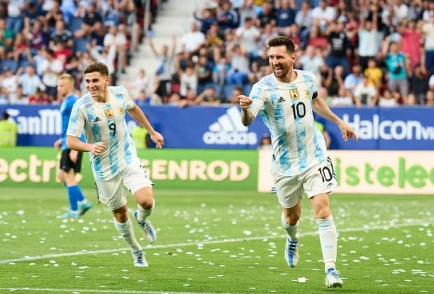 Magical Messi Nets Five In Argentina's Thrashing