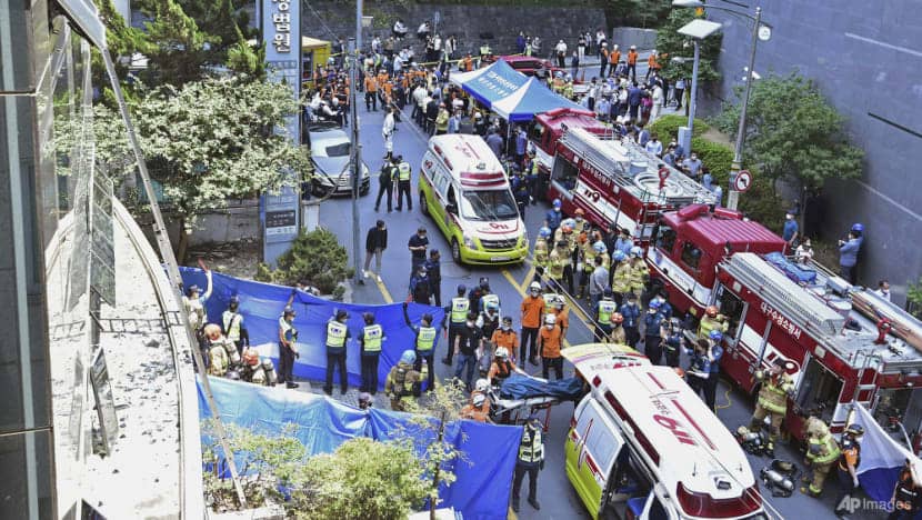 At least 7 killed in suspected arson attack at office building in South Korea