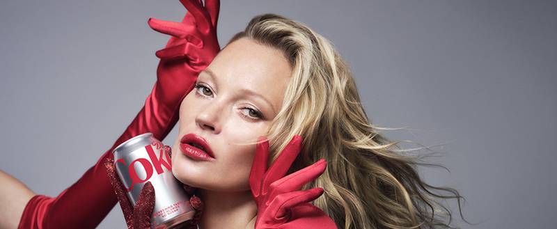 Supermodel Kate Moss: I'm thrilled to be Diet Coke's new creative director