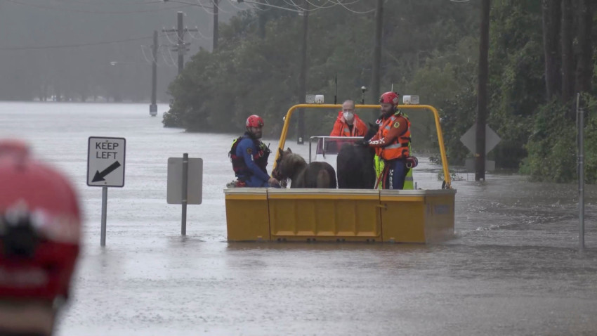Tens of thousands of Sydney residents told to evacuate flooded suburbs