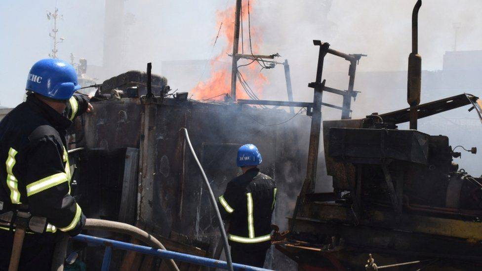 Ukraine war: Zelensky accuses Russia of 'barbarism' over Odesa attack