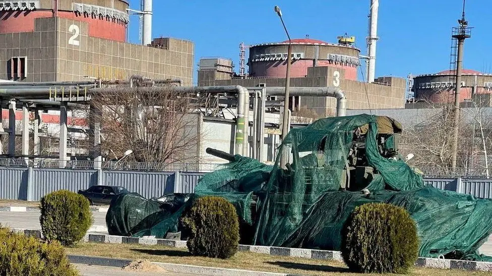 Zaporizhzhia: Russian rockets damaged part of nuclear plant, Ukraine says