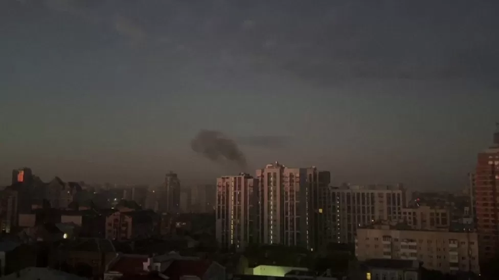 Ukraine war: Multiple explosions in Kyiv as Ukraine reports kamikaze drone strikes