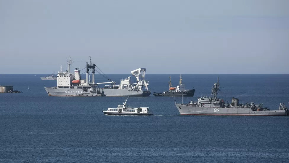 Ukraine war: Russia halts grain deal after 'massive' Black Sea Fleet attack