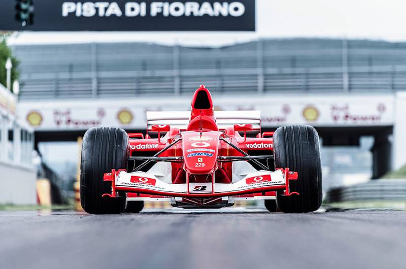 Michael Schumacher’s 2003 season Ferrari up for auction in Geneva