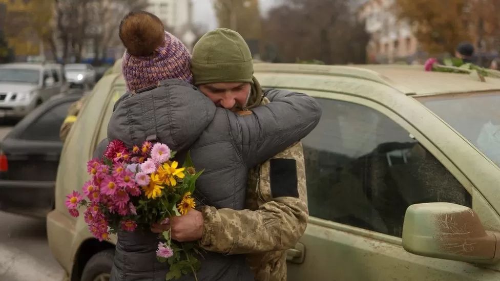 Ukraine war: Russia guilty of war crimes in Kherson - Zelensky