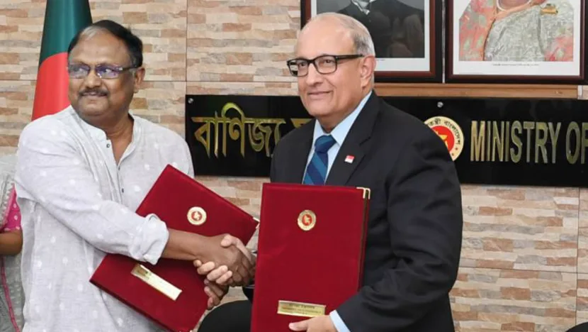Singapore and Bangladesh sign memorandum of cooperation on trade and investment