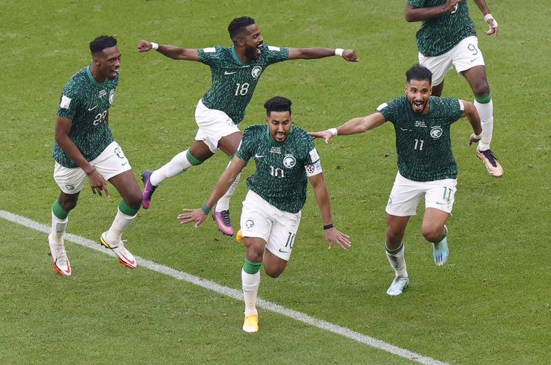 Al Dawsari scores stunner as Saudi Arabia shock Argentina at 2022 World Cup