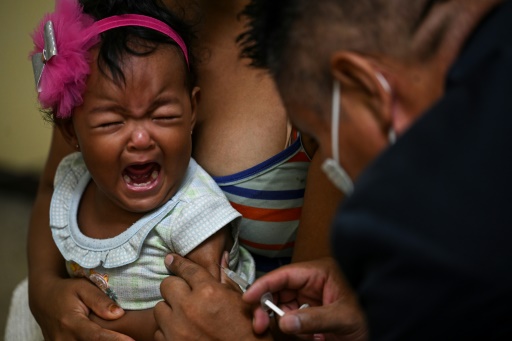 Record number of children miss measles vaccine: global report