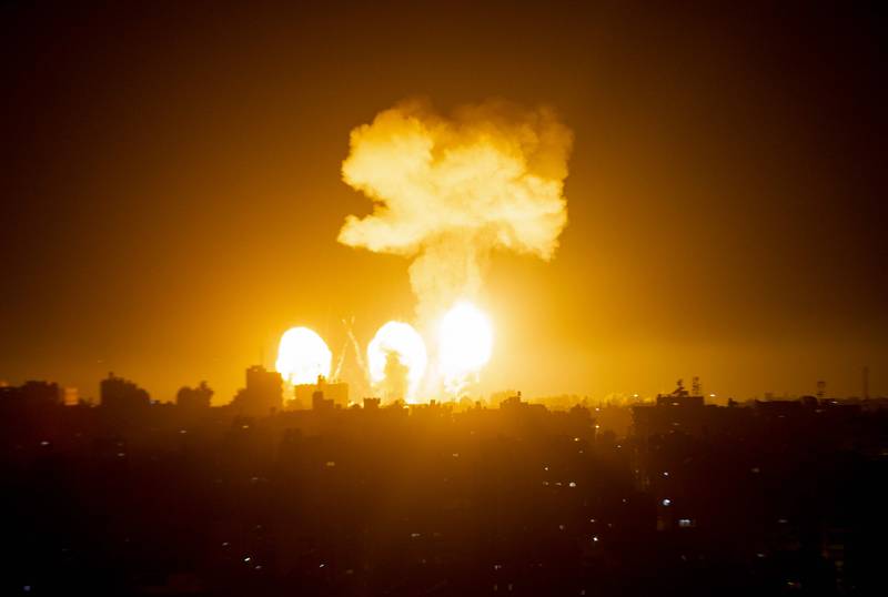 Israel hits Gaza with air strikes after rocket fire