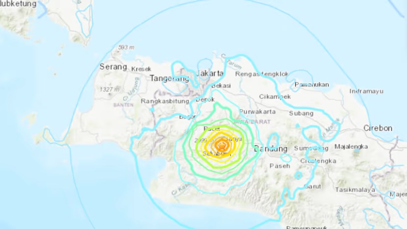 Magnitude 6.1 quake rattles Indonesia's West Java