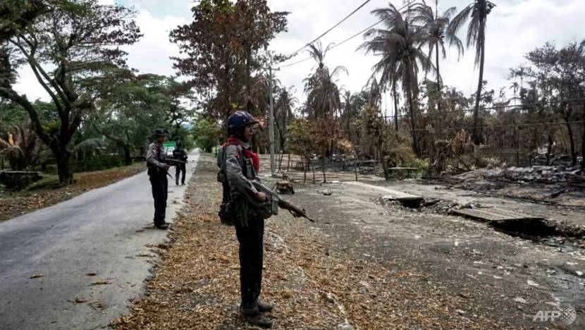 Myanmar police arrest trafficking gang linked to deaths of 13 Rohingya