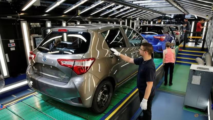Toyota's Nov global vehicle production rises 1.5% to record 833,104