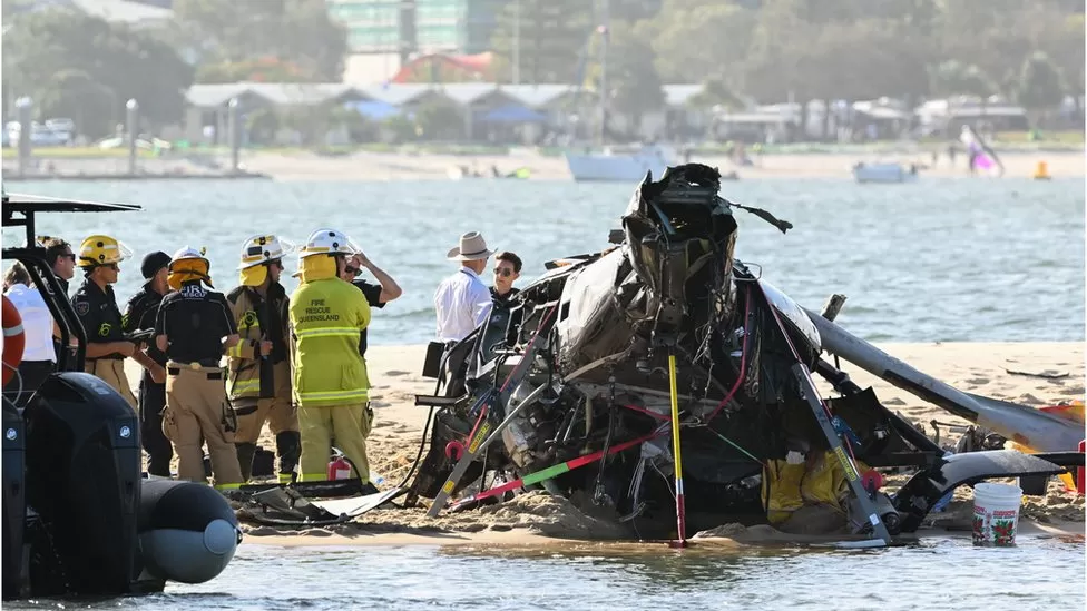 Australia helicopter collision: Four dead in mid-air incident over Gold Coast