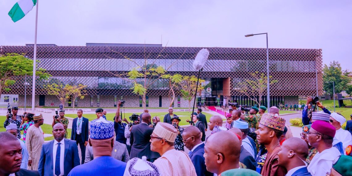 Buhari inaugurates counterterrorism centre, ONSA building