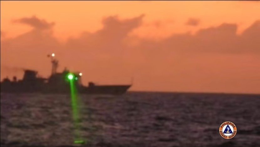 China ship hit Filipino crew with laser light says Philippines
