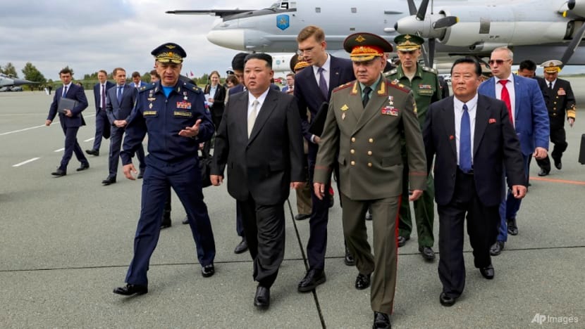 Kim Jong Un meets Russia defence minister in Vladivostok