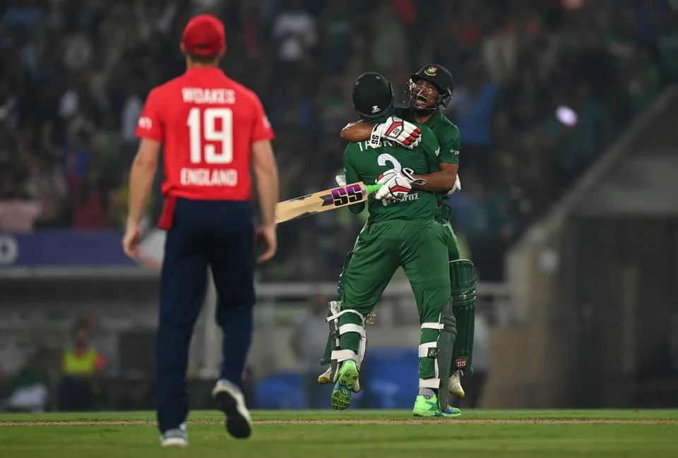 Mehidy and Shanto put the seal on Bangladesh's series win over England