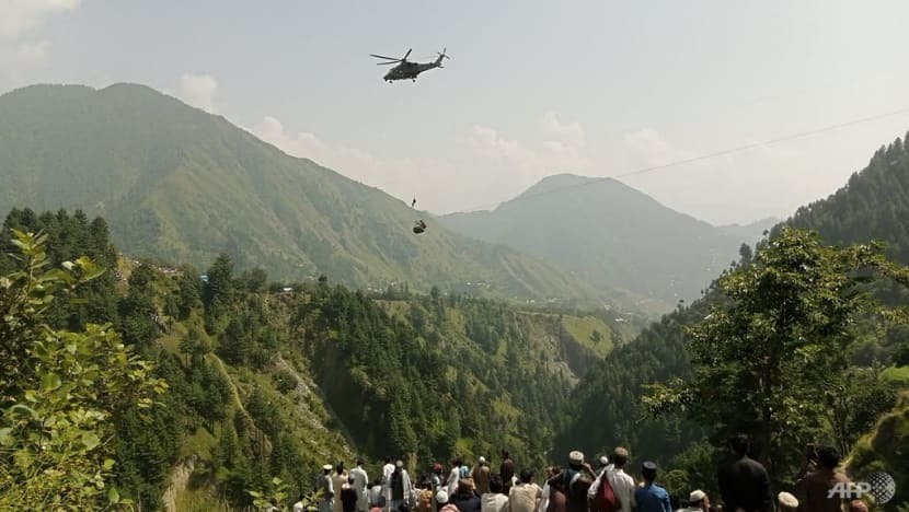 Pakistan cable car ordeal ends with all on board, mostly children, rescued