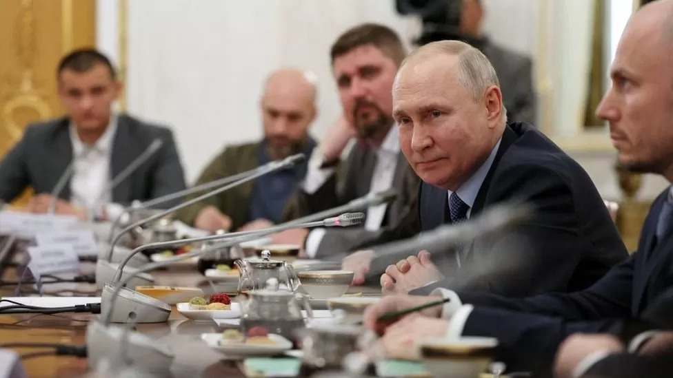 Putin claims Ukraine counter-offensive is failing