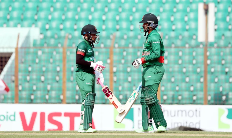 Shakib Al Hasan's all-round heroics lift Bangladesh to consolation win