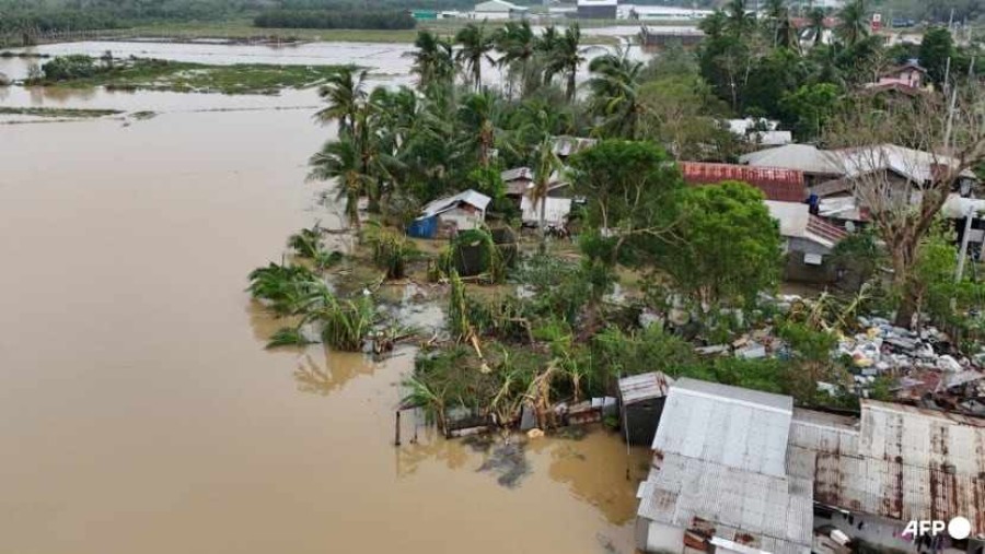 Fourth typhoon in a month hits the Philippines