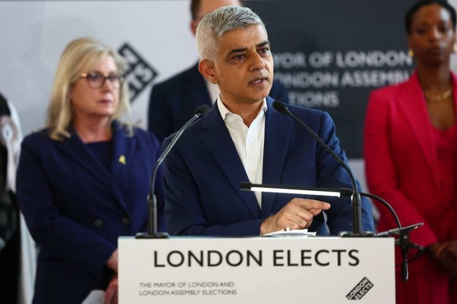 Sadiq Khan re-elected London mayor despite backlash on emissions charges