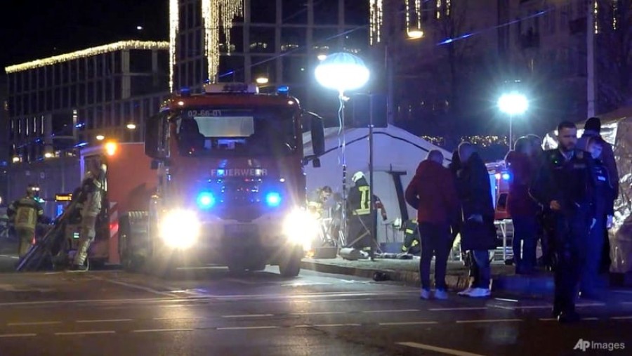 Saudi man arrested after deadly car attack on German Christmas market