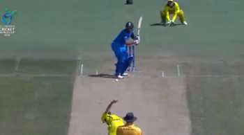 U19 World Cup Live Cricket Score India vs Australia: India leak runs after big total against Australia