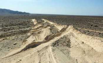 Truck damages Peru’s ancient Nazca Lines